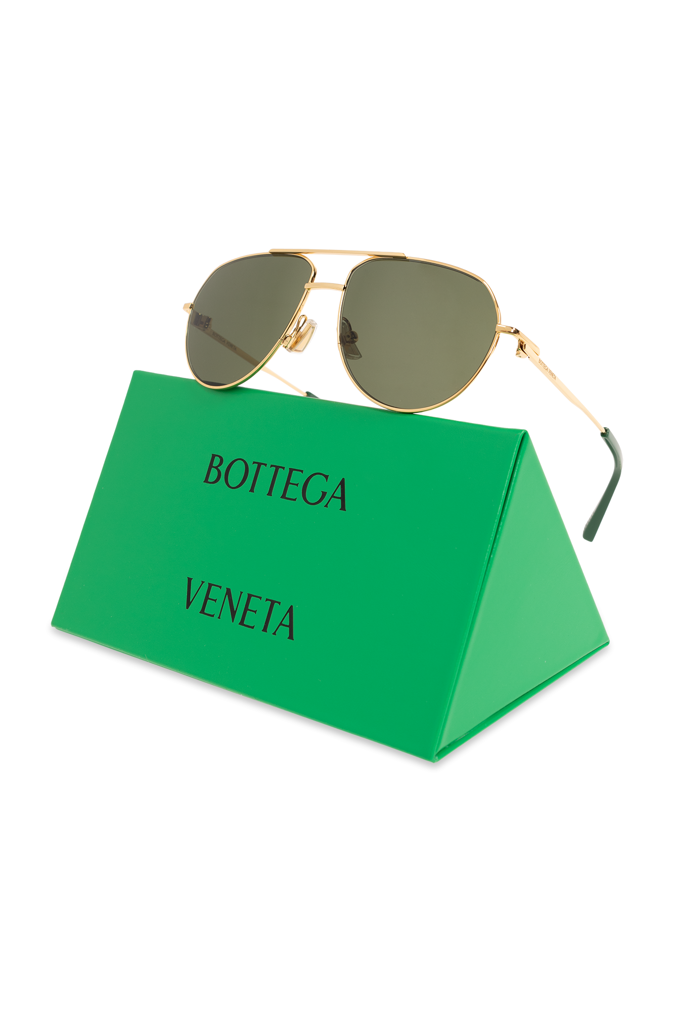 サングラス BOTTEGA VENETA Woman Sunglasses Gold 779517V4450 8045 BOTTEGA VENETA: Sunglasses woman - Gold | Bottega Veneta
